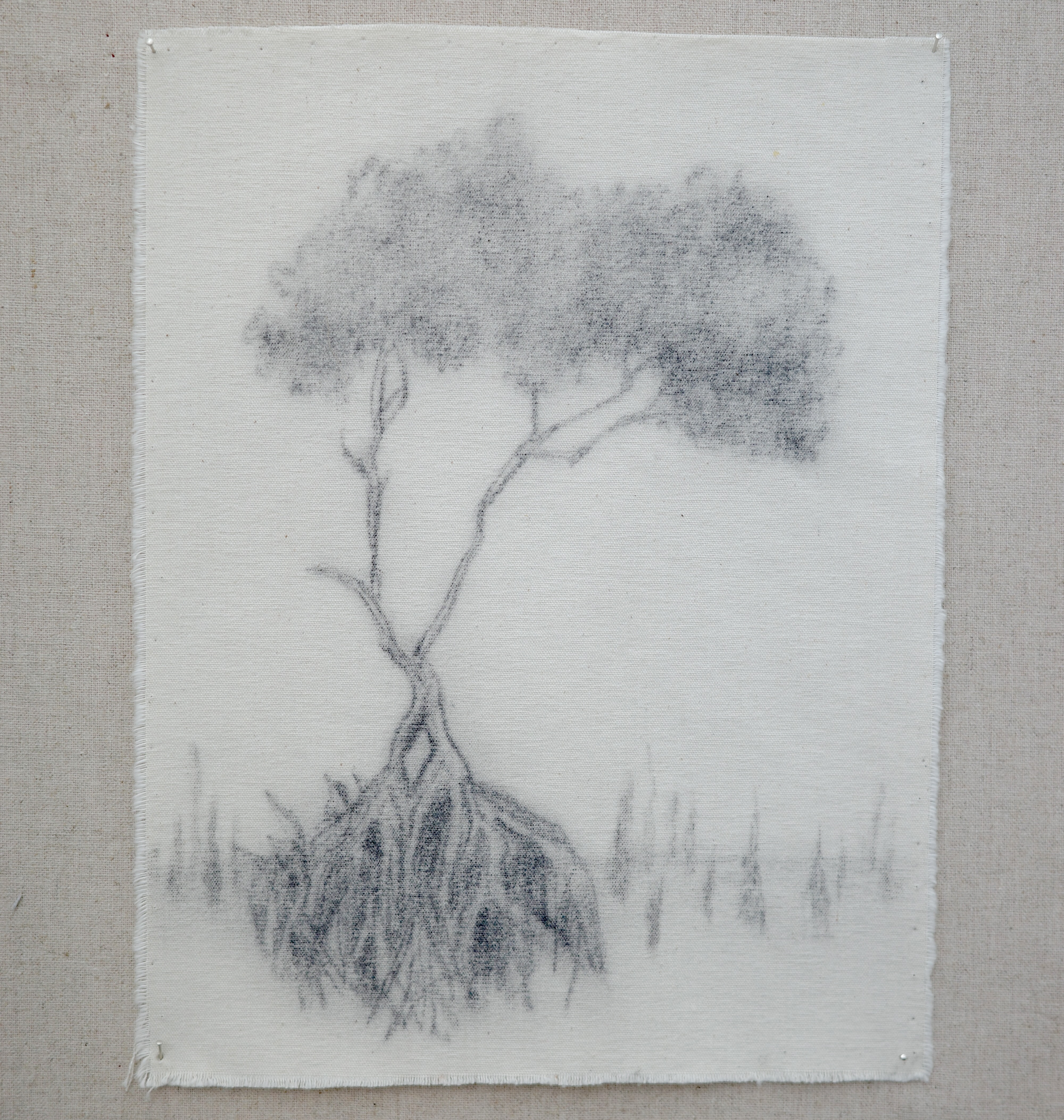 La Vie Nomade series 1
Charcoal on canvas
25x19.5cm
2026
