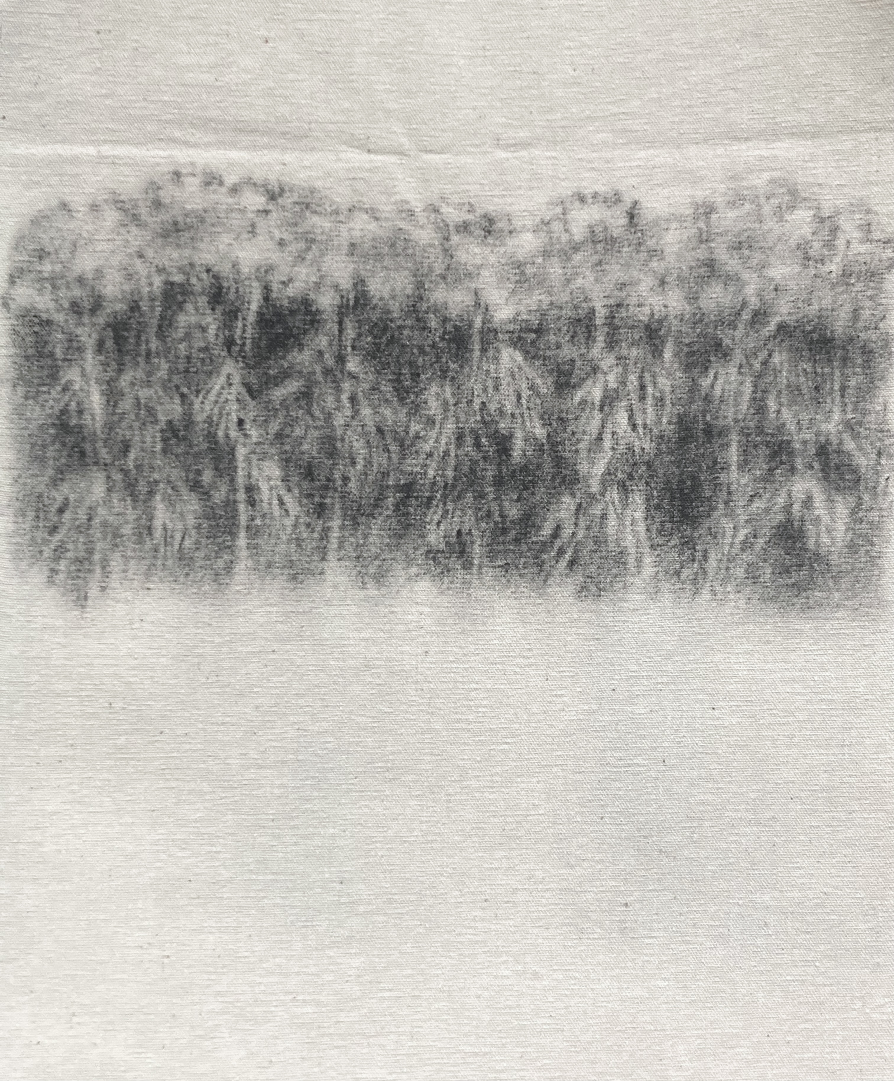 La Vie Nomade series

Charcoal on canvas 
36x30cm
2025