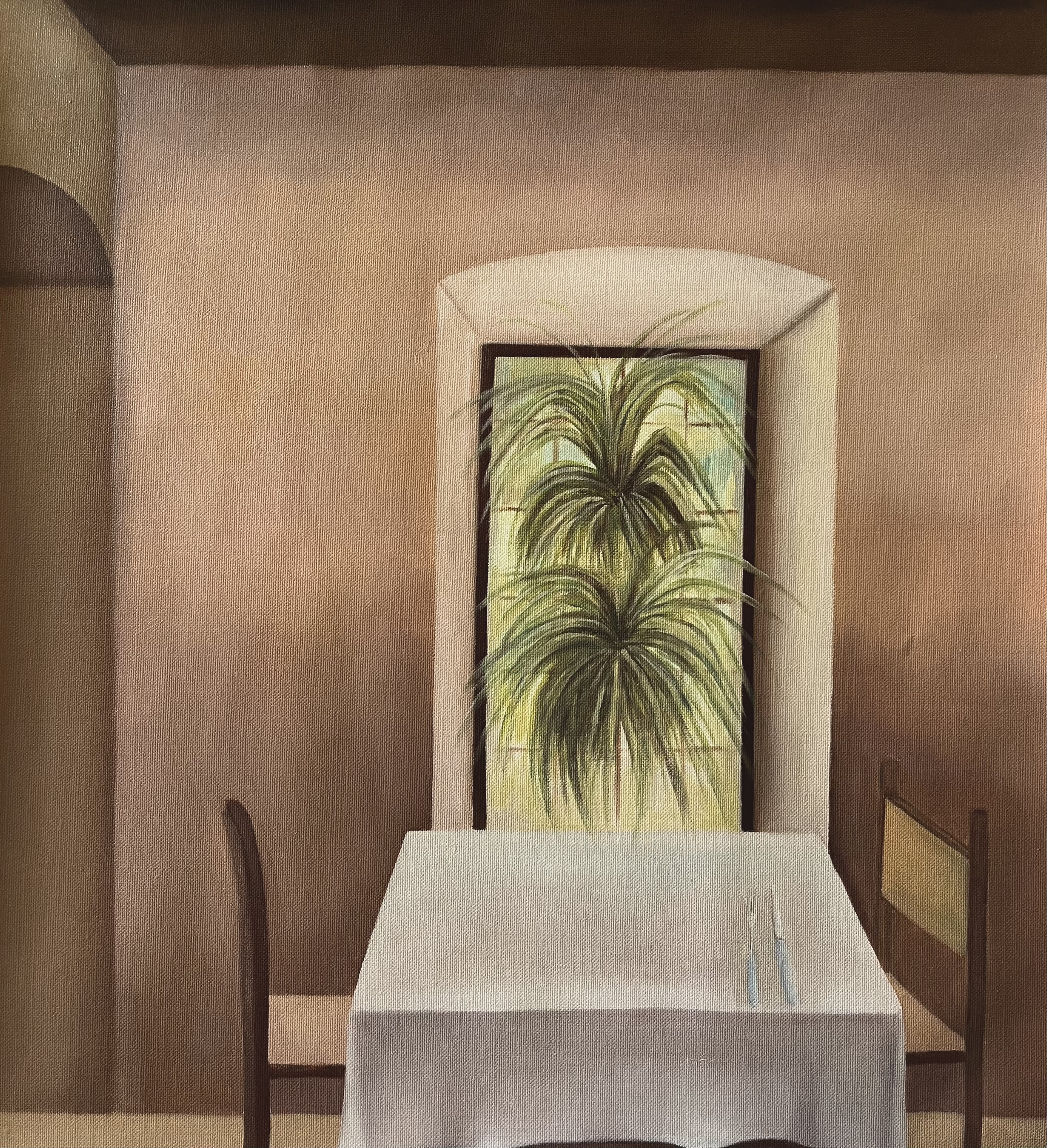 Rendez-vous at Lunch 

Oil on canvas
65x60cm
2026